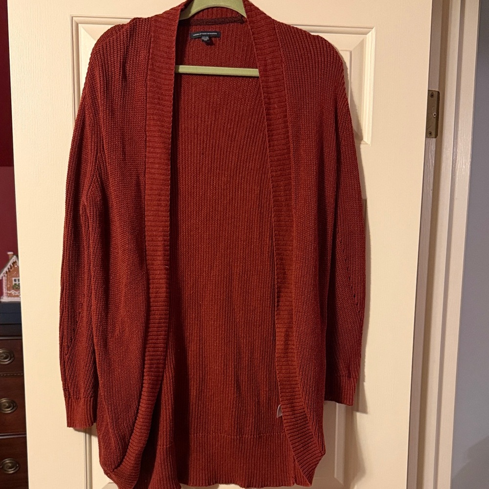 American Eagle Rust Cardigan